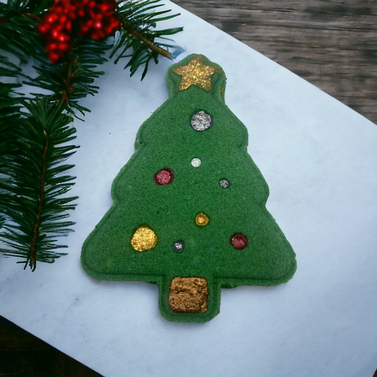 Bath Bomb - Christmas Tree Bath Bomb