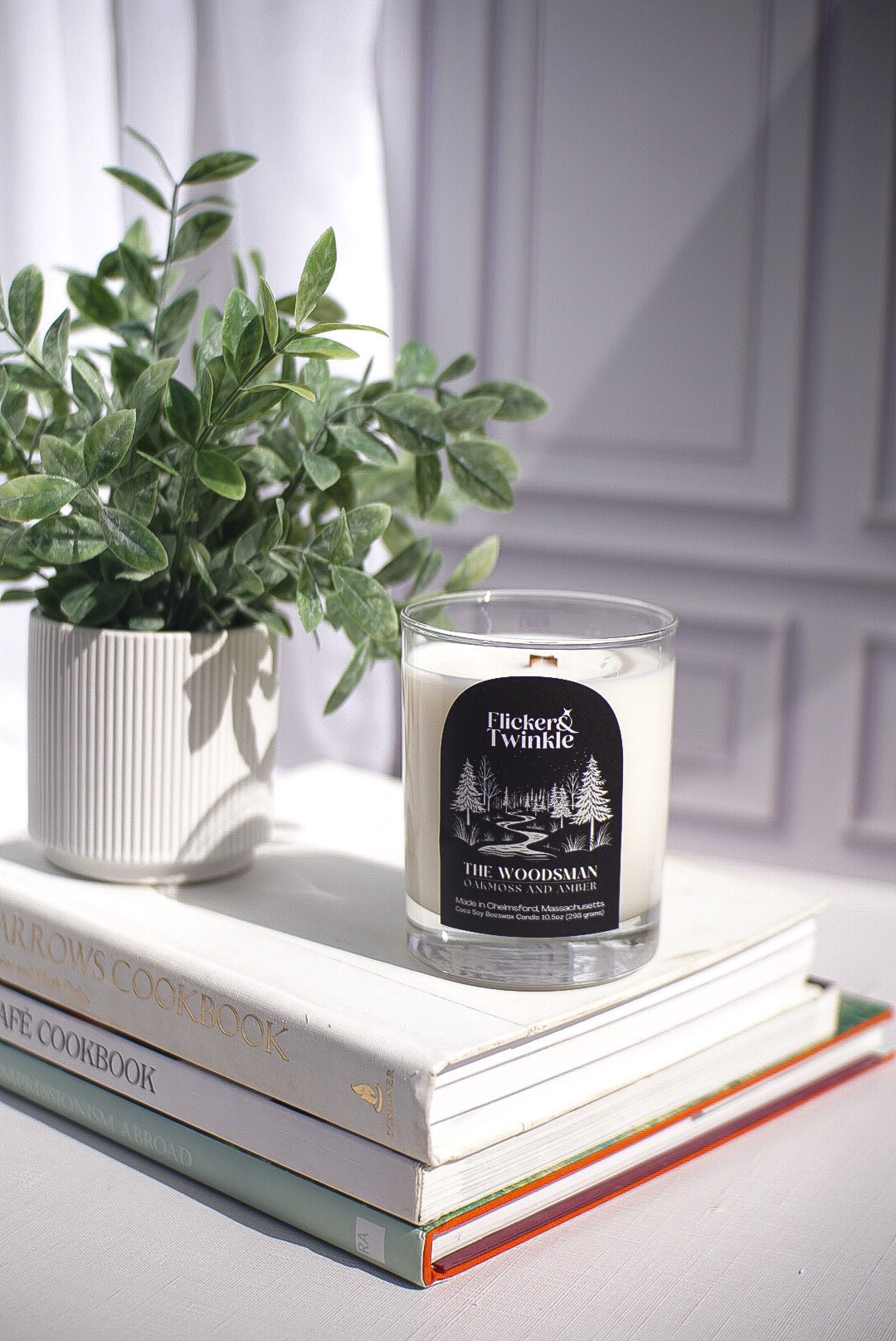 The Woodsman Coconut Wax Candle