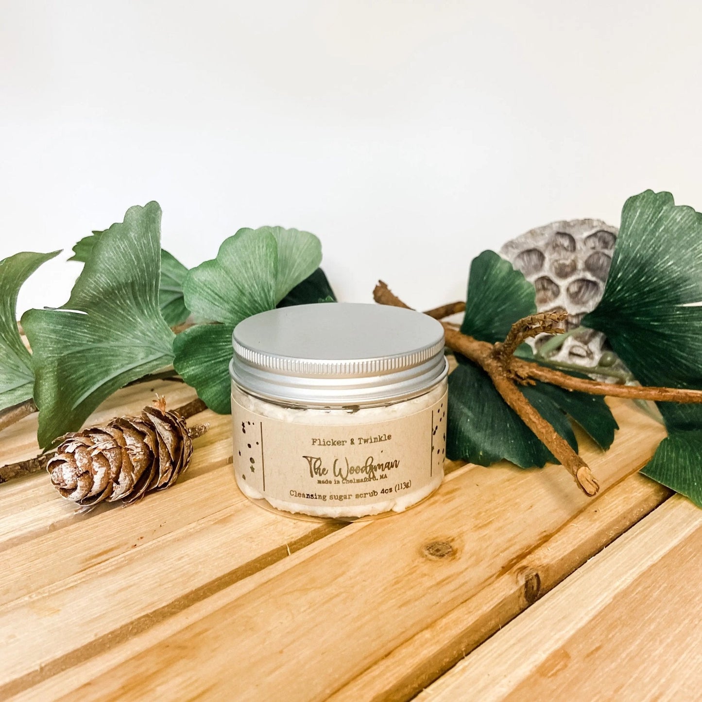 The Woodsman Cleansing Sugar Scrub