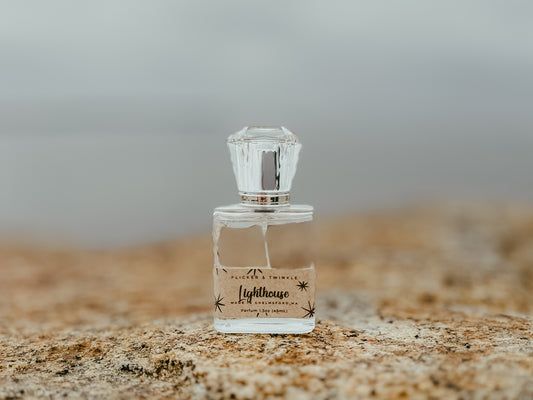 Lighthouse Parfum on beachfront with oceanview