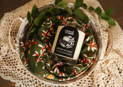 Better Not Pout Coconut Soy Beeswax Candle