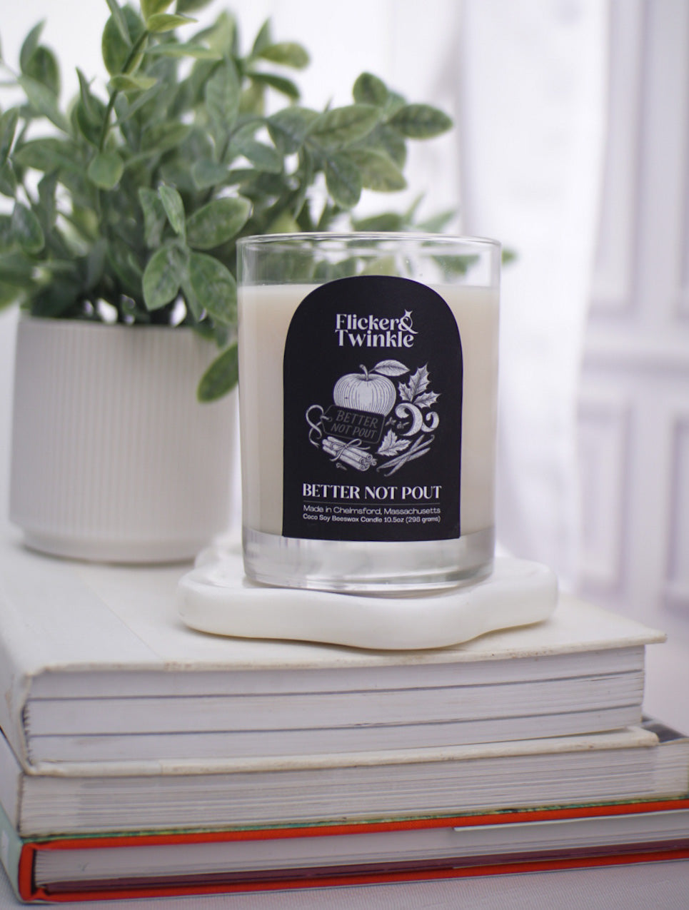 Better Not Pout Coconut Soy Beeswax Candle