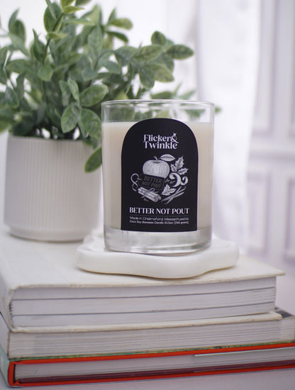 Better Not Pout Coconut Soy Beeswax Candle