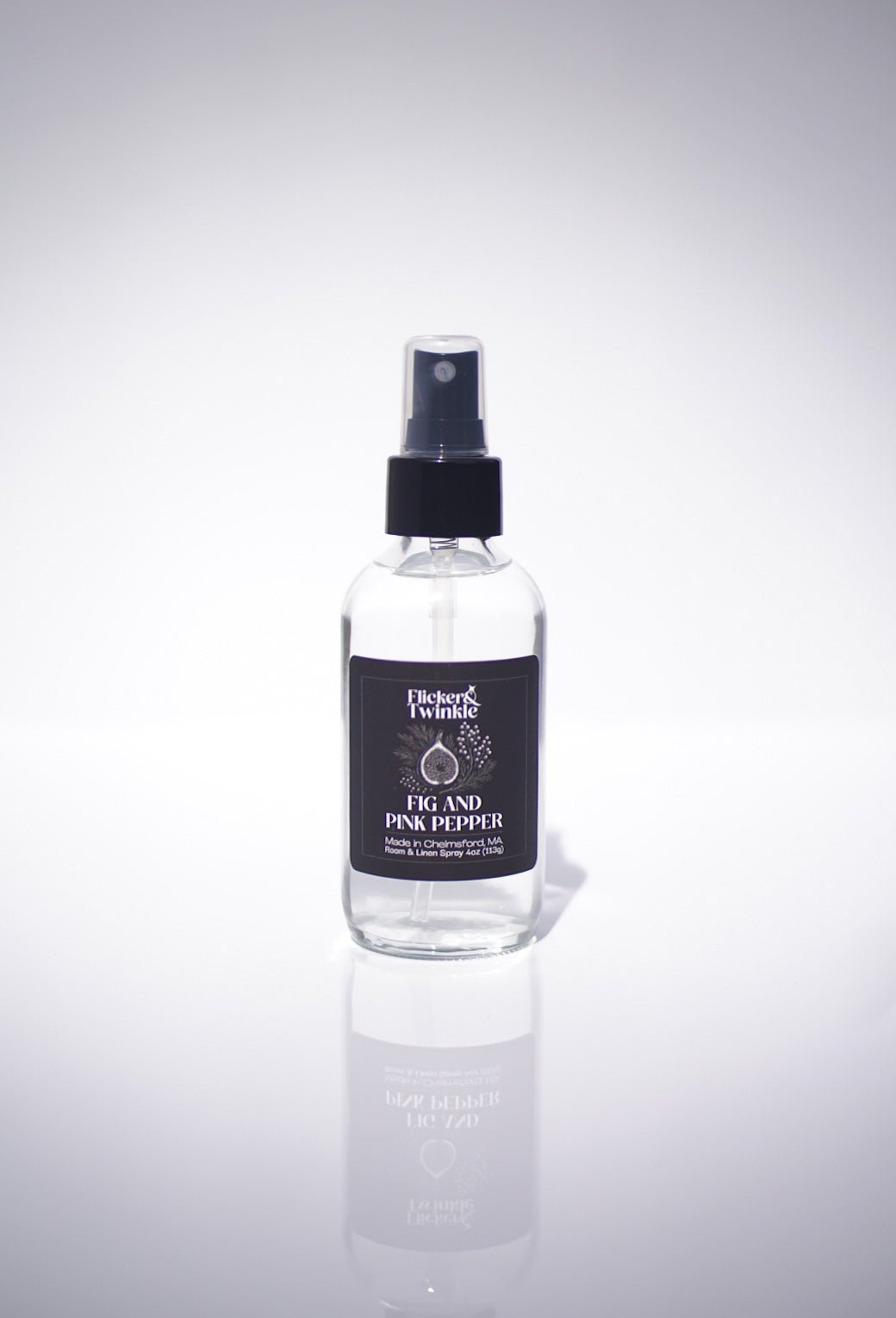 Fig and Pink Peppercorn Room and Linen Spray delivers a luxurious room spray experience.