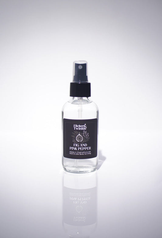 Fig and Pink Peppercorn Room and Linen Spray delivers a luxurious room spray experience.