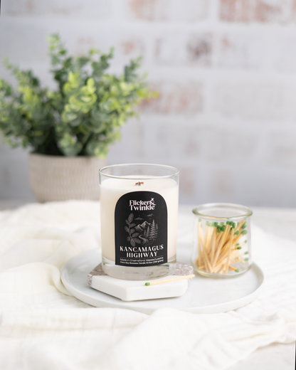 Kancamagus Highway Candle - Coconut Soy Beeswax