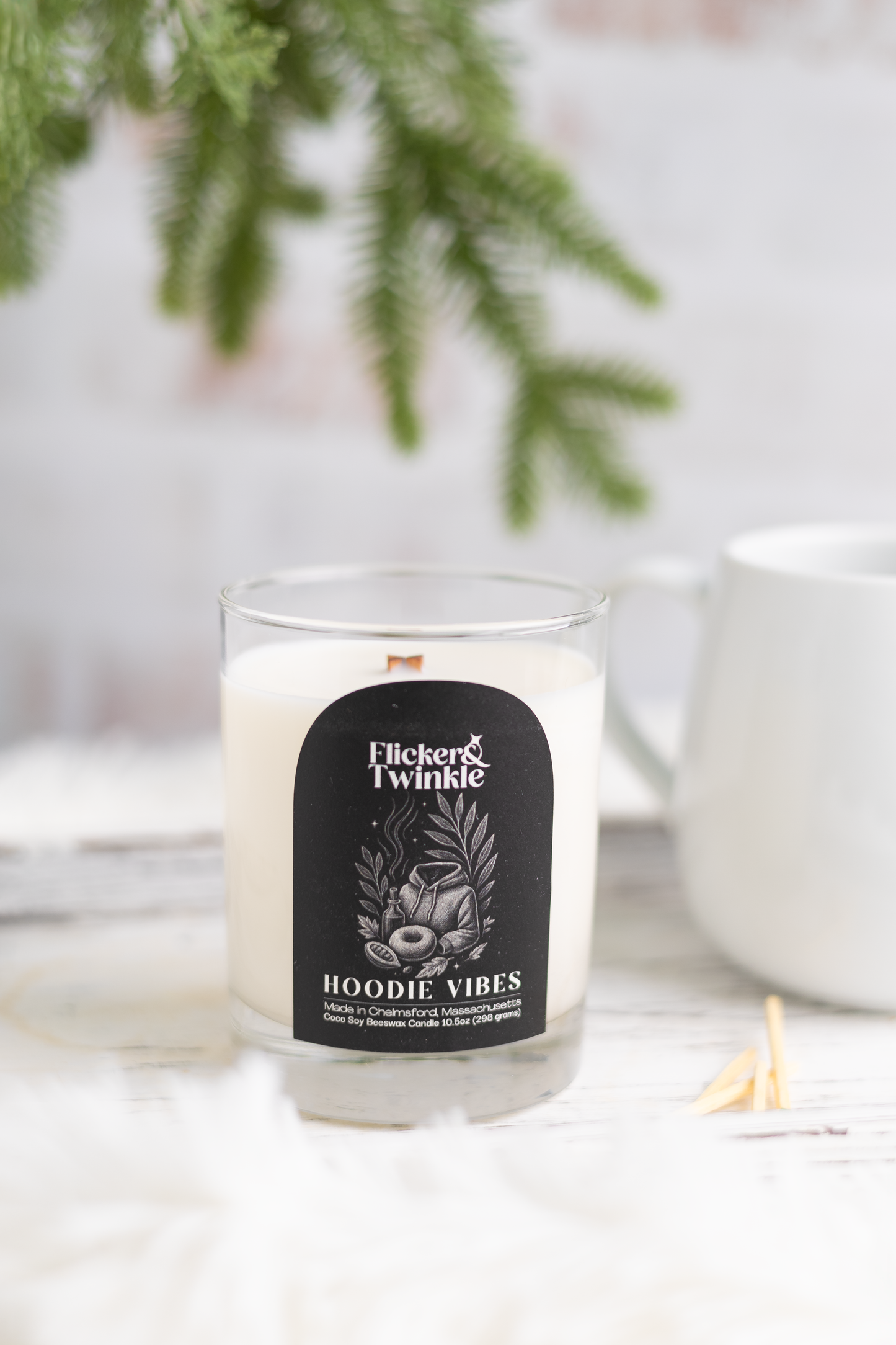 Hoodie Vibes Coconut Wax Candle