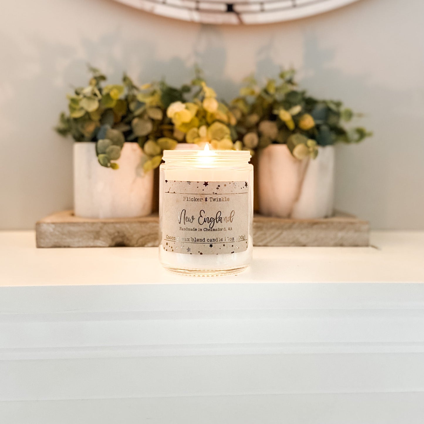 New England Coconut Wax Candle