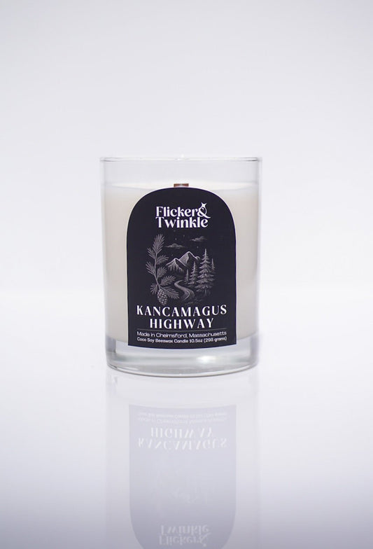 Kancamagus Highway Candle - Coconut Soy Beeswax