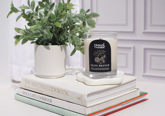 Olive Branch Coconut Wax Candle