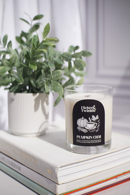 Pumpkin Chai- Coconut Soy Beeswax Candle