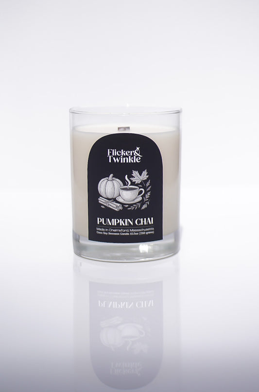 Pumpkin Chai- Coconut Soy Beeswax Candle
