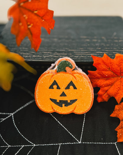 Jack-O-Lantern Bath Bomb