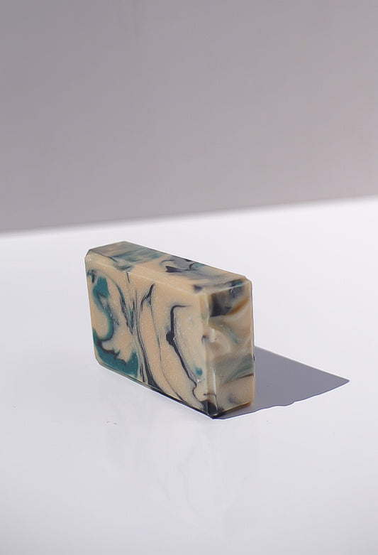Men’s luxury soap with creamy lather, small batch by Flicker & Twinkle