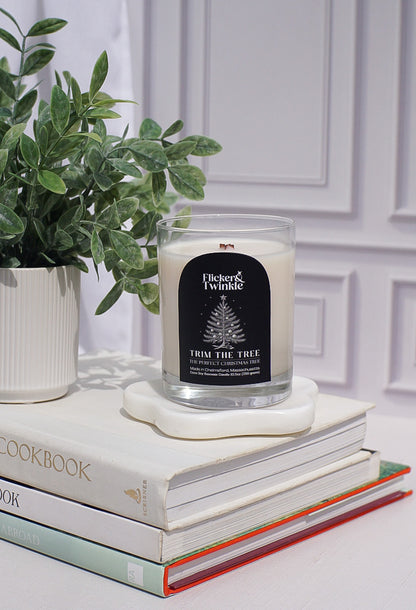 Trim the Tree Coconut Wax Candle