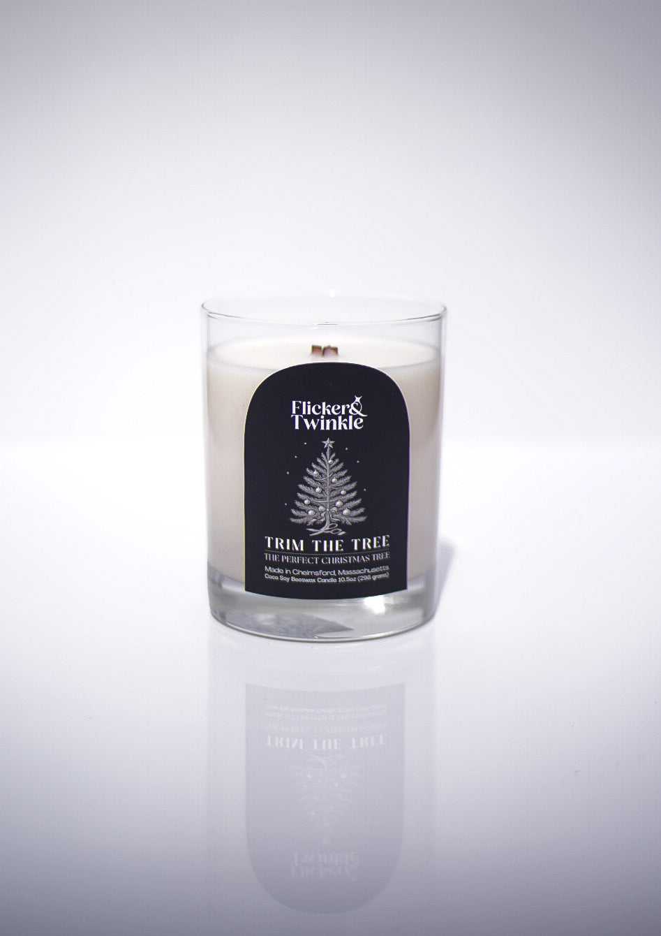 Trim the Tree Coconut Wax Candle