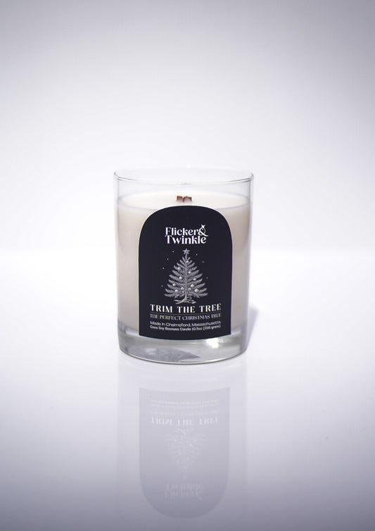 Trim the Tree Coconut Wax Candle