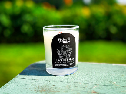 le Soleil Brille Coconut Soy Beeswax Candle